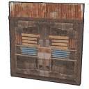 Sheet Metal Double Door