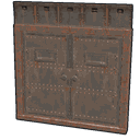 Armored Double Door